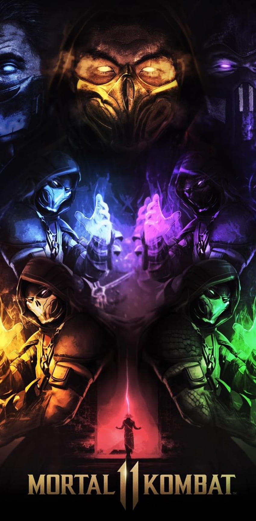 Ninjas de Mortal Kombat Fond d'écran de téléphone HD