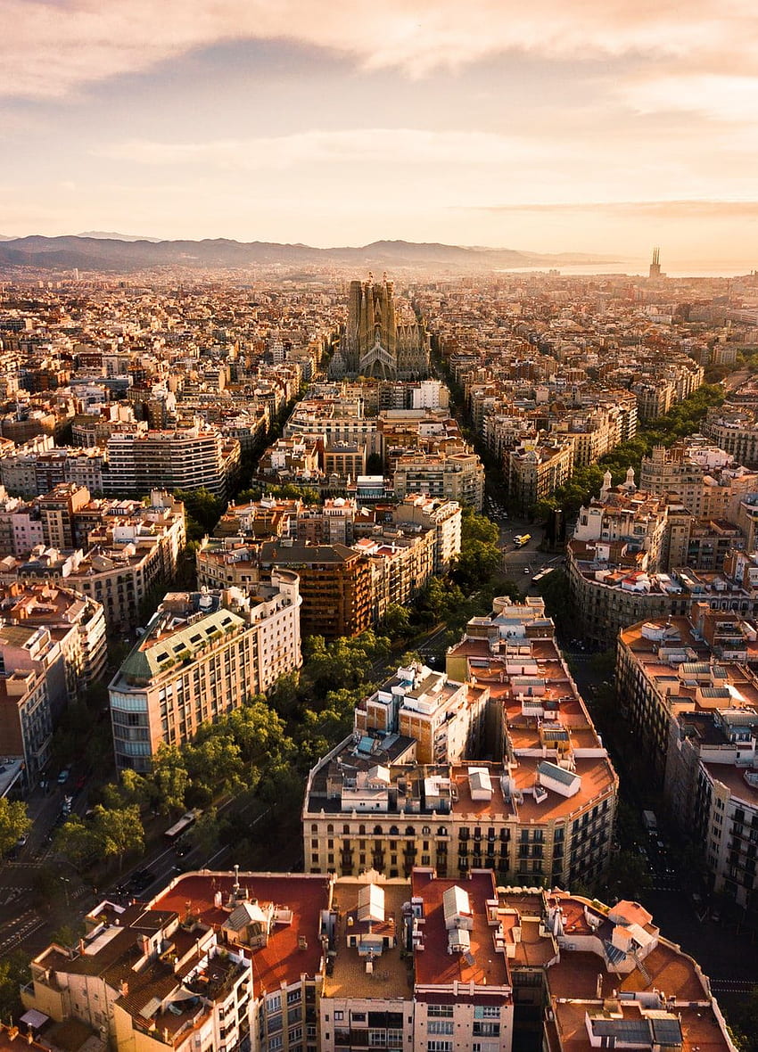 Schönes Barcelona., Barcelona City HD-Handy-Hintergrundbild