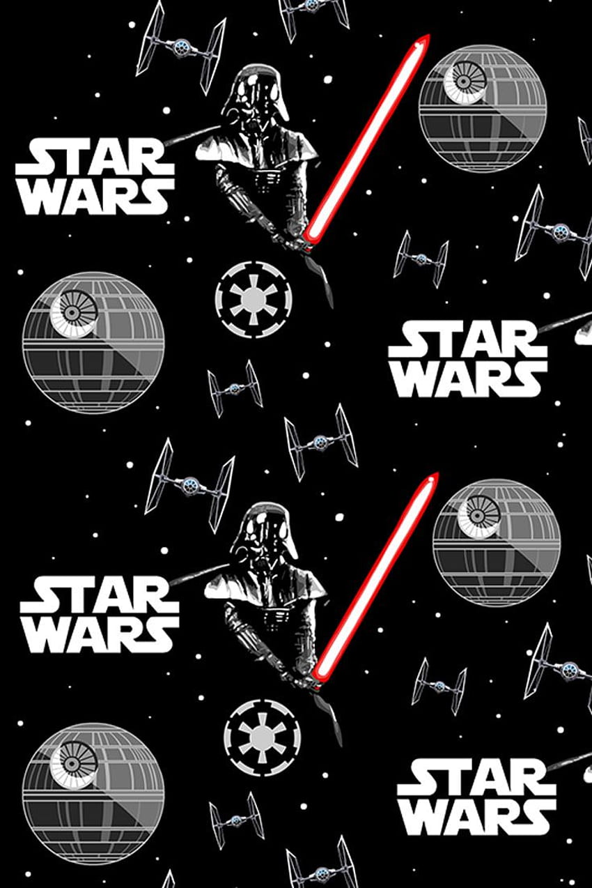 Stampabili per feste Carta digitale Scrapbook, Star Wars Pattern Sfondo del telefono HD