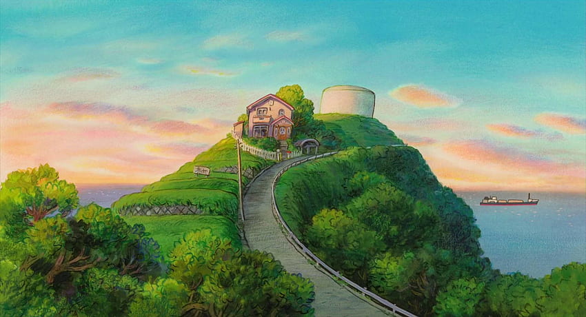 Anime Landscapes . . Ghibli, Studio Ghibli Scenery HD wallpaper
