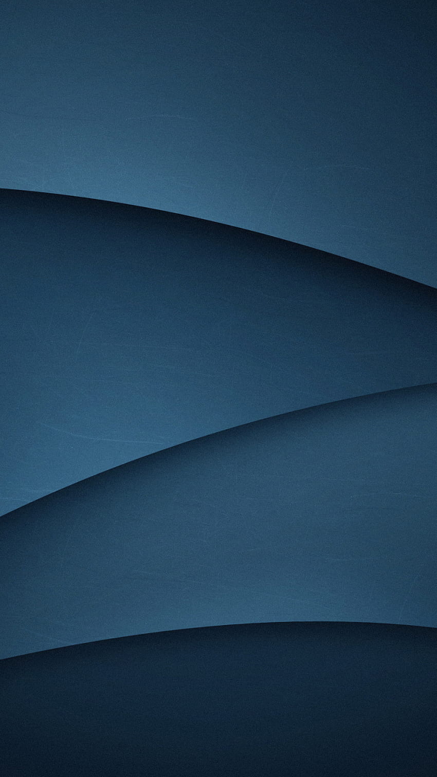 bleu foncé, dégradé, abstrait, flux de vagues, minimaliste, iphone 7, iphone 8, , contexte, 3858 Fond d'écran de téléphone HD