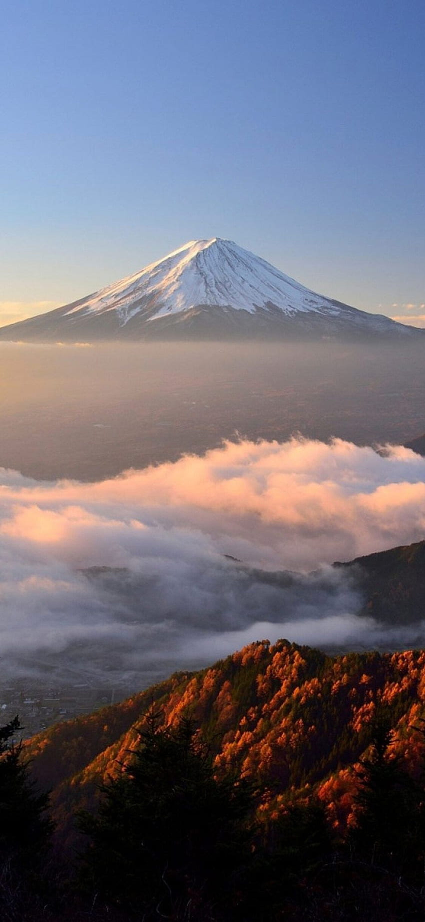 Mount Fuji iPhone XS, iPhone 10, iPhone X , , Background, and HD phone wallpaper