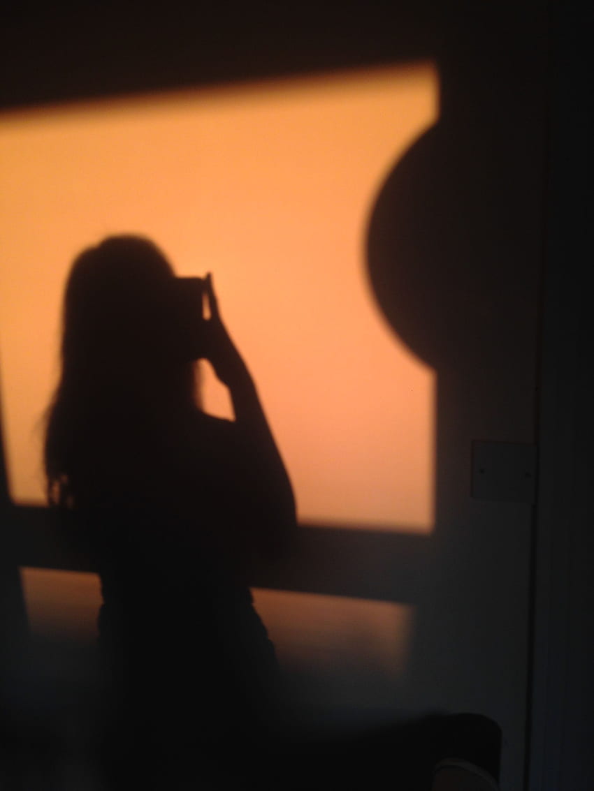 golden hour, Human Shadow HD phone wallpaper