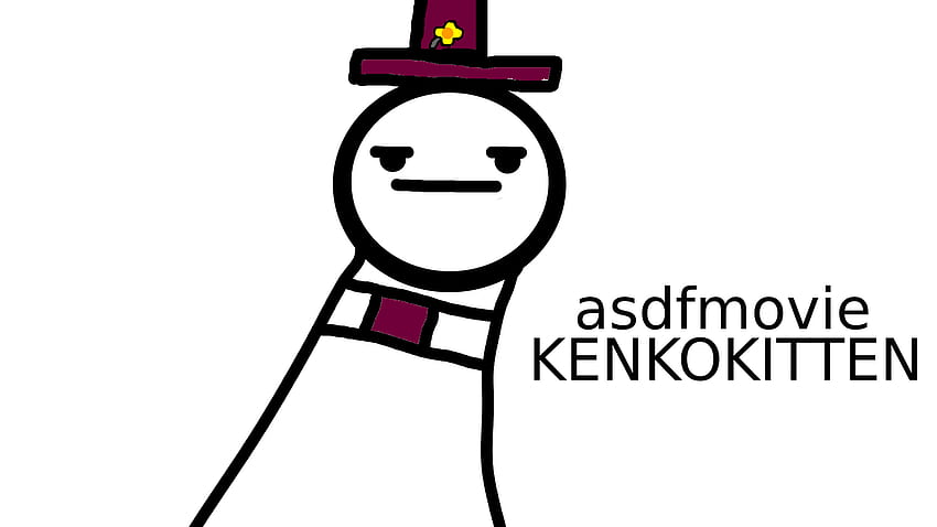 Wiem, jak narysować postacie z filmu ASDF, a to jest moja grafika fanowska na rok 2020 dla mojego kolegi YouTubera Roblox o imieniu KenekoKitten. : asdffilm Tapeta HD
