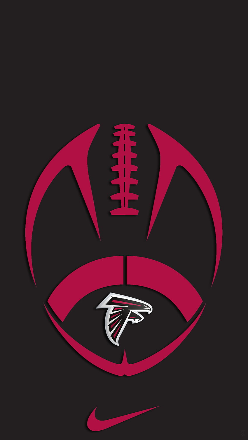 Atlanta Falcons iPhone Home Screen Wallpaper with high-resolution 1080x1920  pixel. Download an…