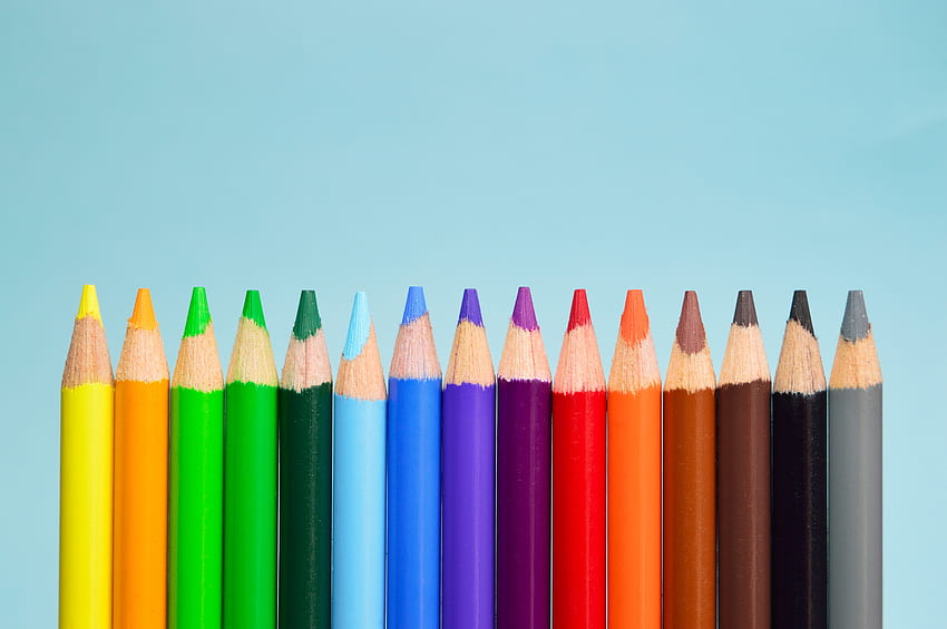Colored Pencils, Imprisoned, Colour Pencils, Set, Cloistered HD wallpaper