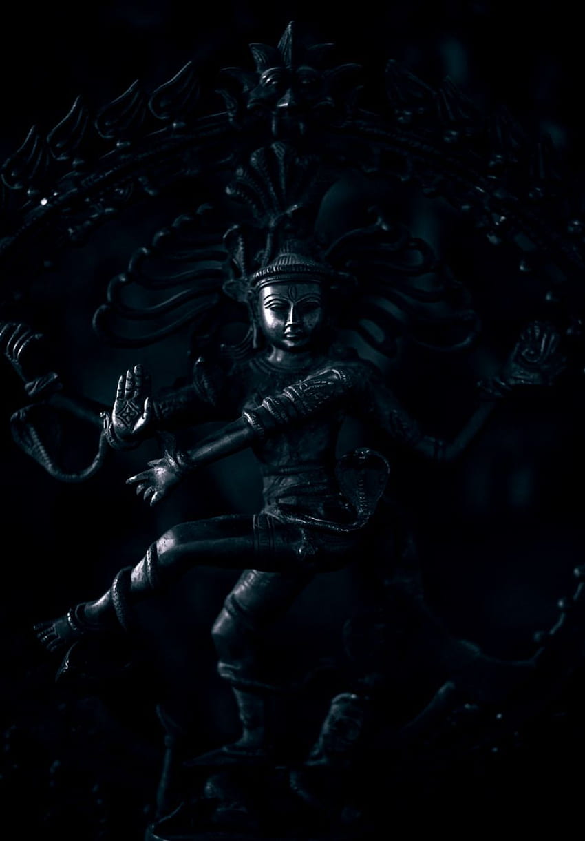 Shiva negro, Shiva oscuro fondo de pantalla del teléfono