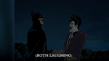 Batman laughs with the joker - batman : the killing joke HD wallpaper |  Pxfuel