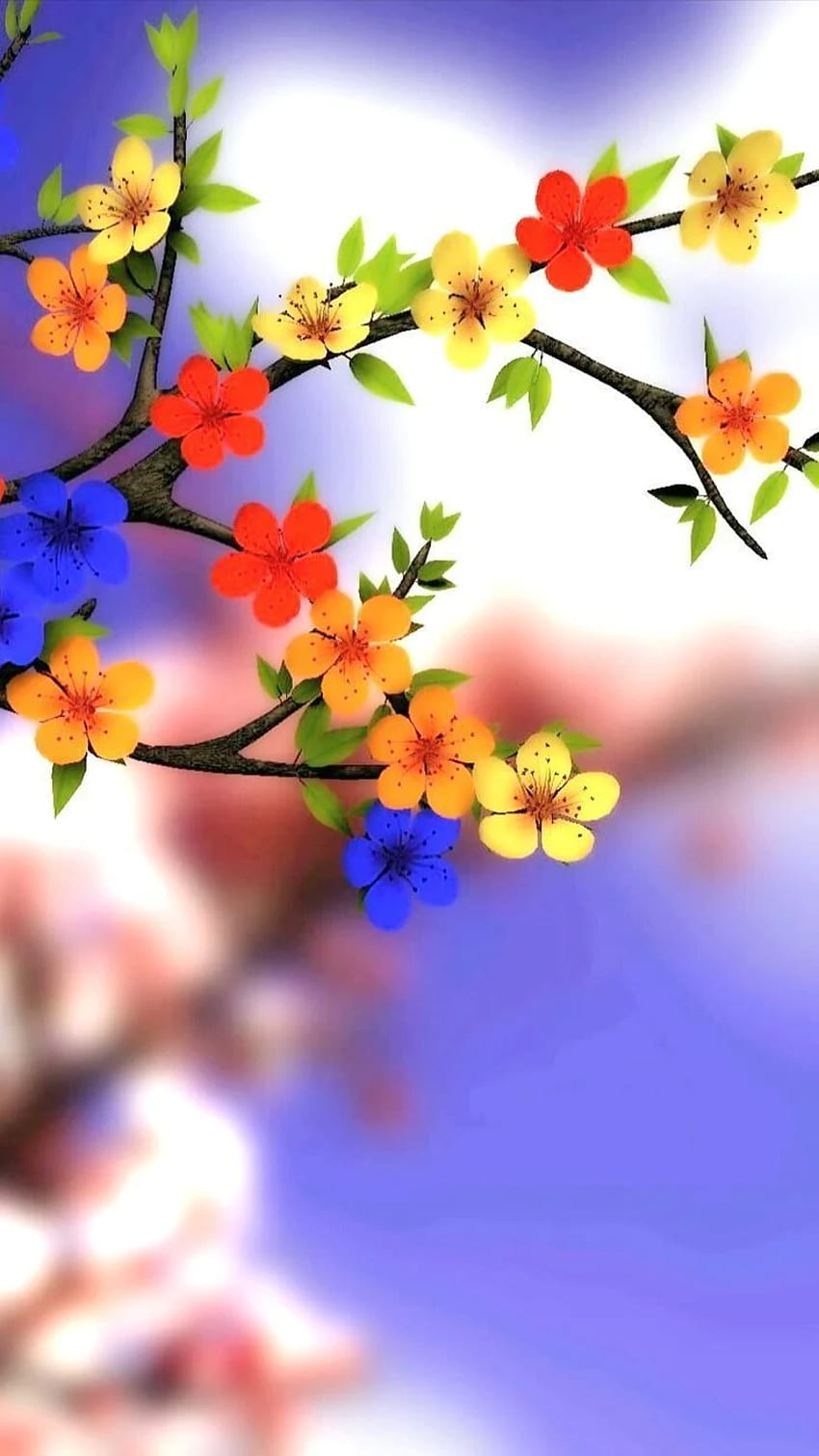 Blume, Colorful Nature Flowers HD phone wallpaper | Pxfuel