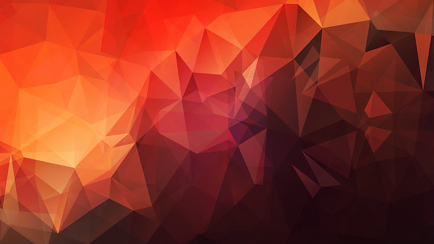 Polygon . Polygon, Red Polygon HD wallpaper
