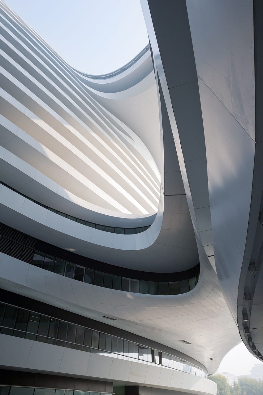 Galleria di Galaxy Soho / Zaha Hadid Architects Sfondo del telefono HD