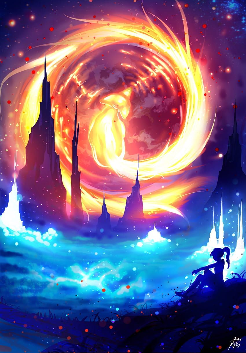 World of Firefox. Anime scenery, Anime , Art HD phone wallpaper
