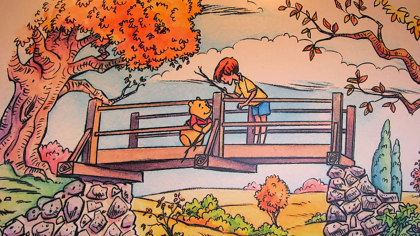 วันขอบคุณพระเจ้า Winnie The Pooh - น่ารักสำหรับแล็ปท็อป Disney - , แล็ปท็อปวันขอบคุณพระเจ้า วอลล์เปเปอร์ HD