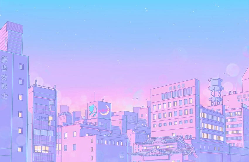 Anime City Aesthetic Wallpapers  Wallpaper Cave