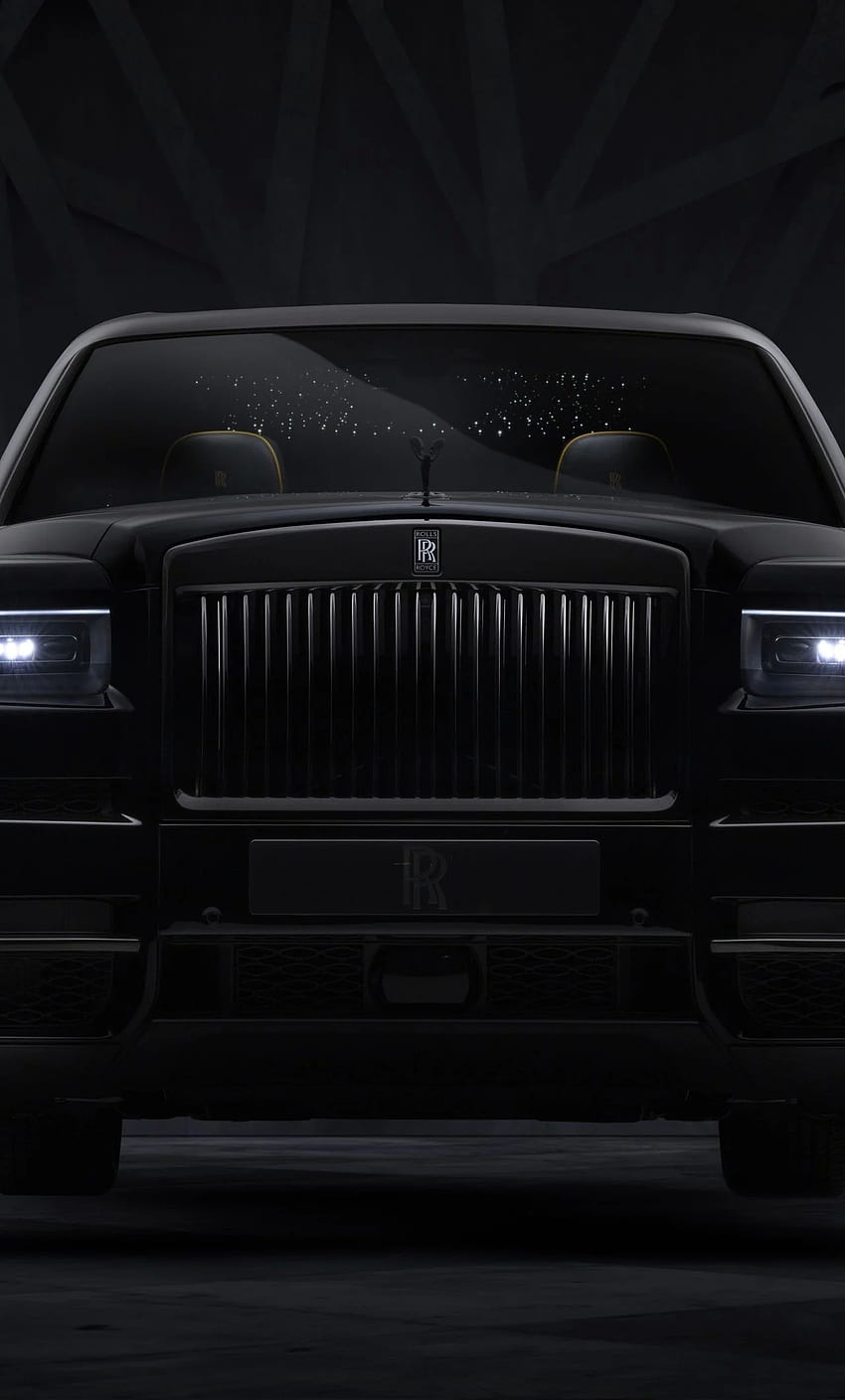 Rolls Royce Cullinan Black Badge, 2019 , , IPhone 6 Plus, Cullinan Rolls-Royce HD-Handy-Hintergrundbild