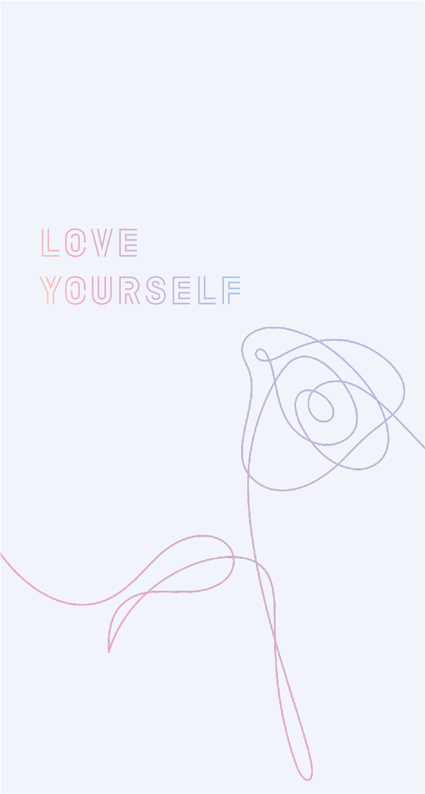 BTS Love Yourself Pt. 3 (ft each album's flower) HD phone wallpaper