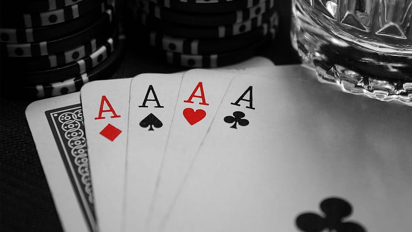 Papel De Parede 3D Salão De Jogos Cartas Poker 3,5M Jcs73 em