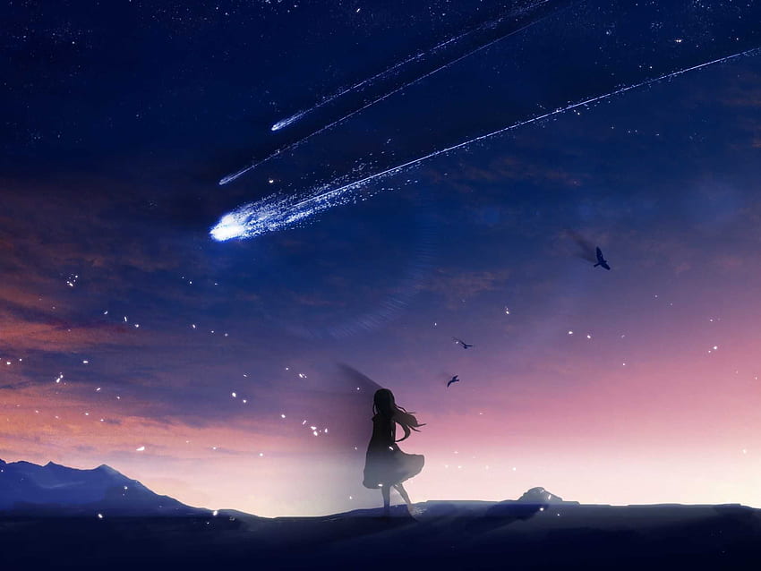 Falling star  Other  Anime Background Wallpapers on Desktop Nexus Image  2348676