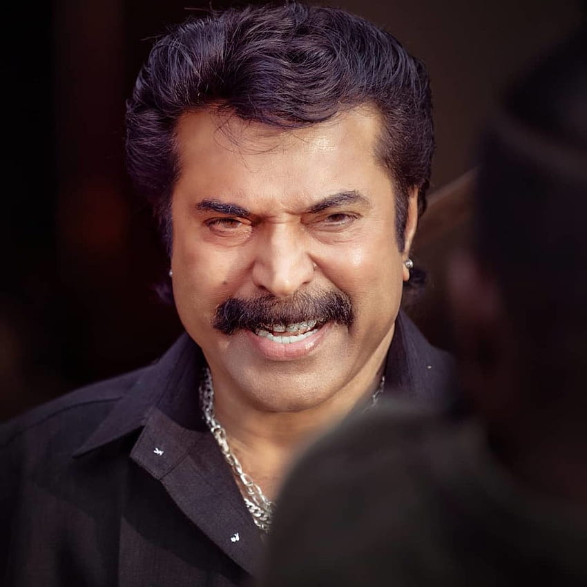 mammootty , face, facial expression, forehead, smile, chin, moustache, human, sky, cool, facial hair HD phone wallpaper