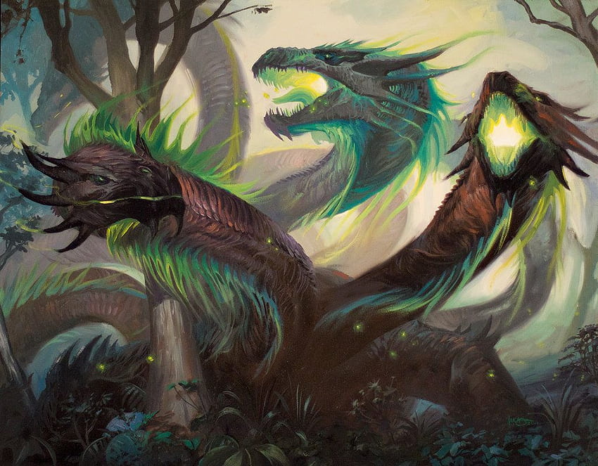 Managorger Hydra, Hydra Dragon HD wallpaper