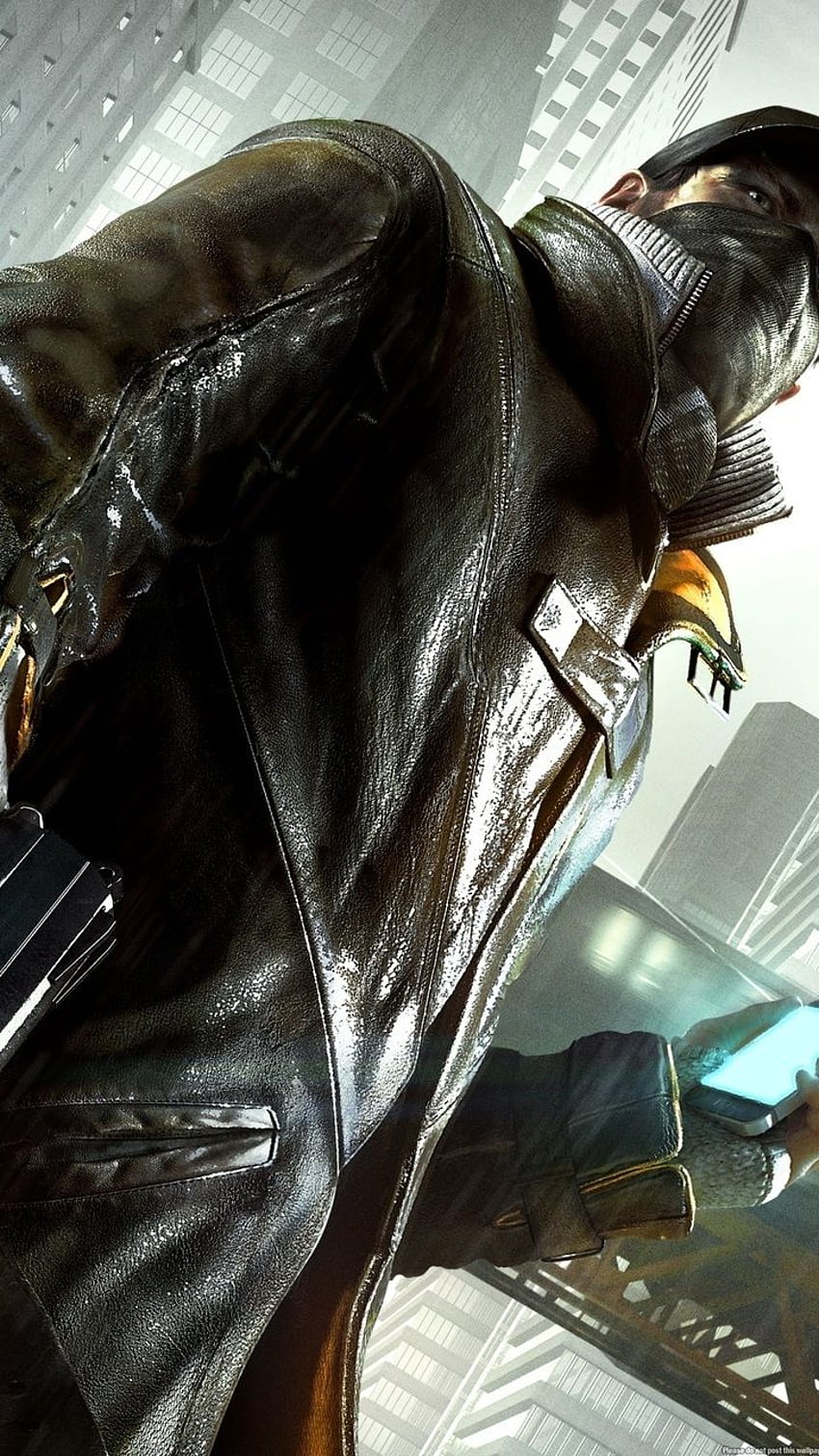 Watch Dogs Aiden Pearce Render - & Background HD phone wallpaper