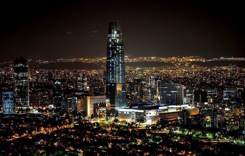 Night, Night, Chile, Noche, Santiago, Santiago De Chile For , Section 