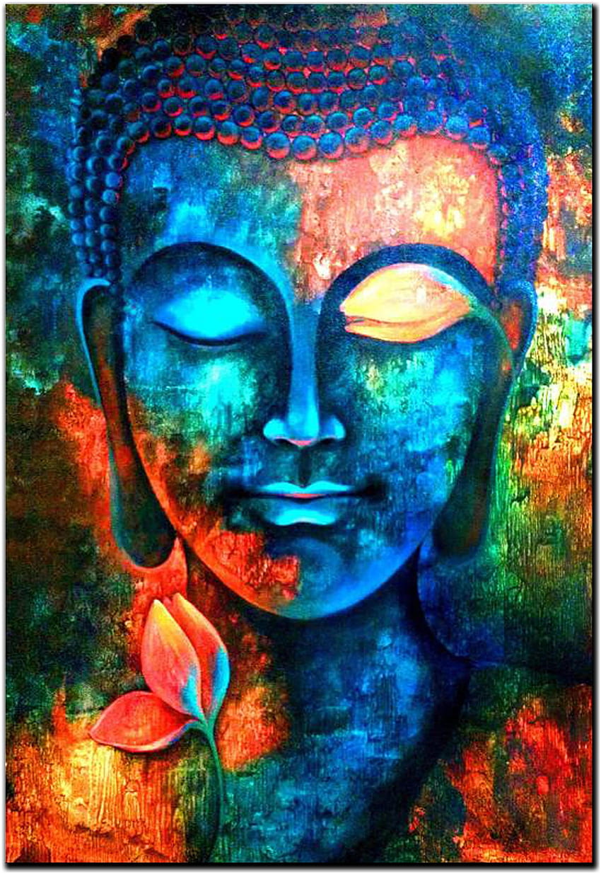 Pittura del Buddha Sfondo del telefono HD