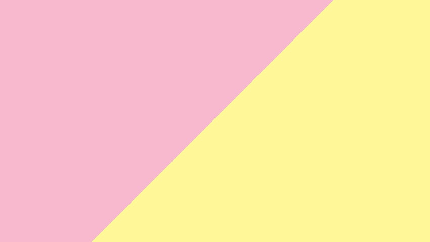 Pastel Yellow, Yellow and Pink Aesthetic HD wallpaper