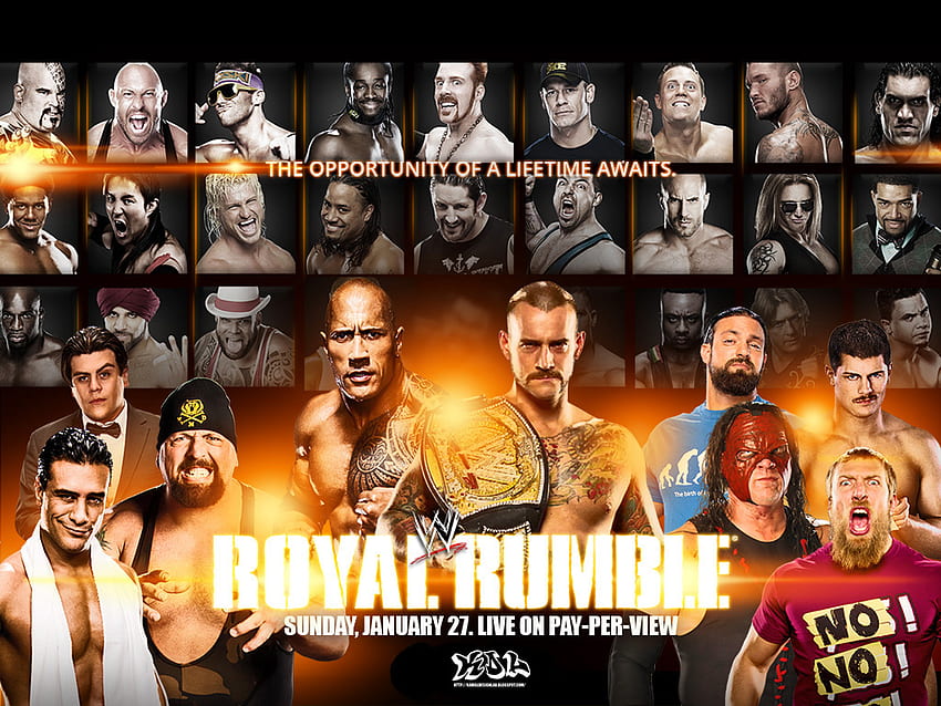 Kamal Design Lab: NEW! Road To WrestleMania 29. WWE Royal Rumble 2013 ! HD wallpaper