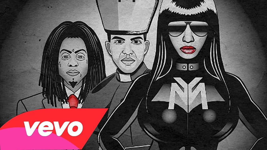 Nicki Minaj ft. Drake, Lil Wayne & Chris Brown – 오직. 크리스 브라운 HD 월페이퍼