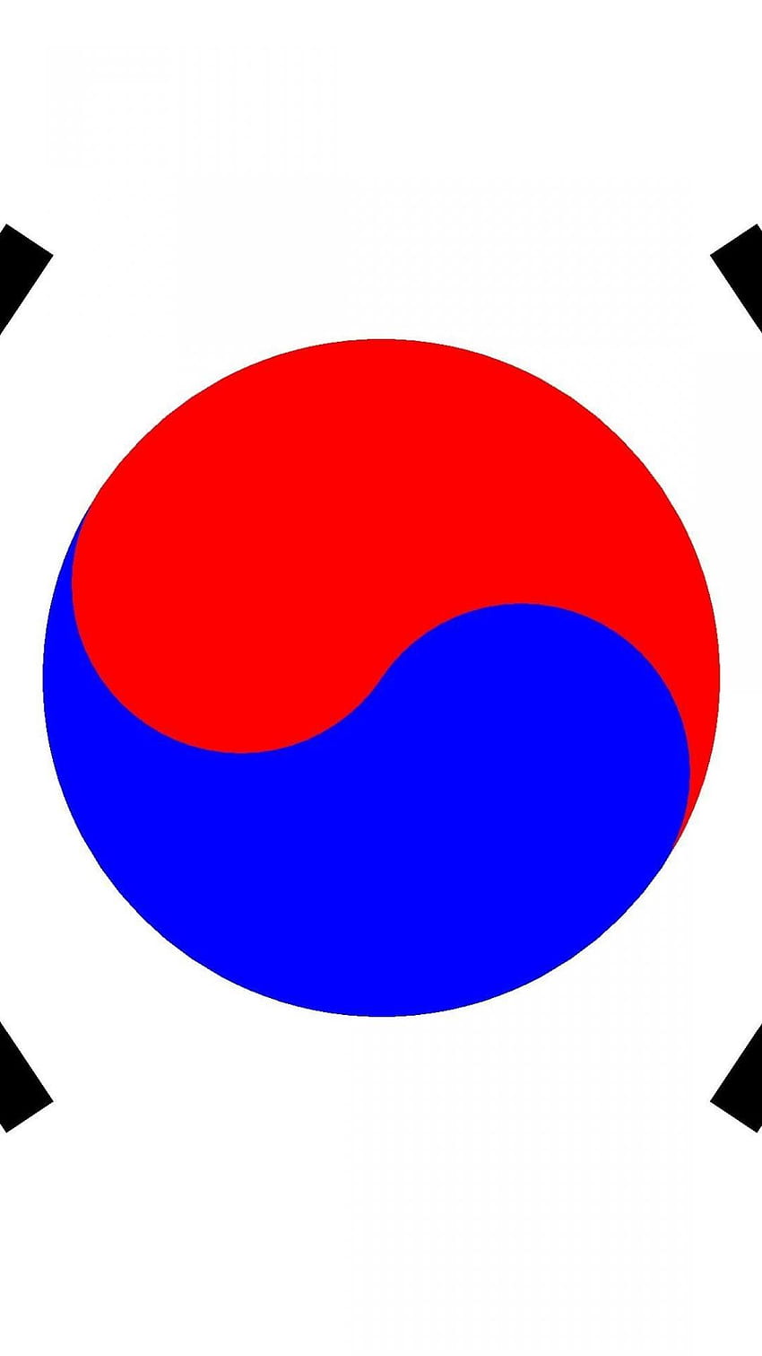 Bendera korea bendera selatan korea selatan wallpaper ponsel HD