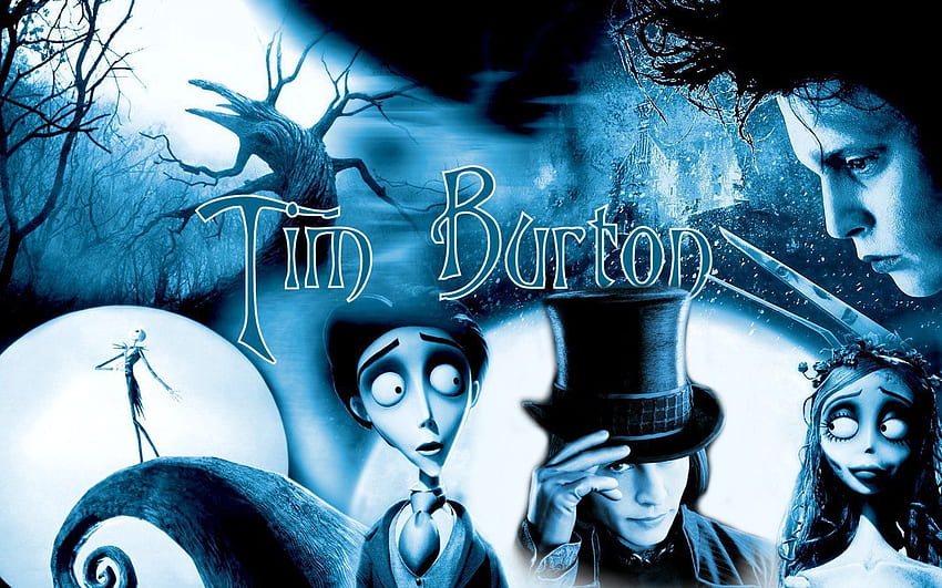 Tim Burton . Burton Snowboard, Tim Burton Alicja w Krainie Czarów i Tim Burton Tapeta HD