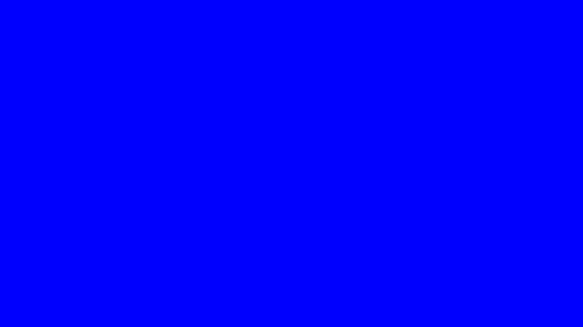 Plain Blue Screen, Blue Color HD wallpaper
