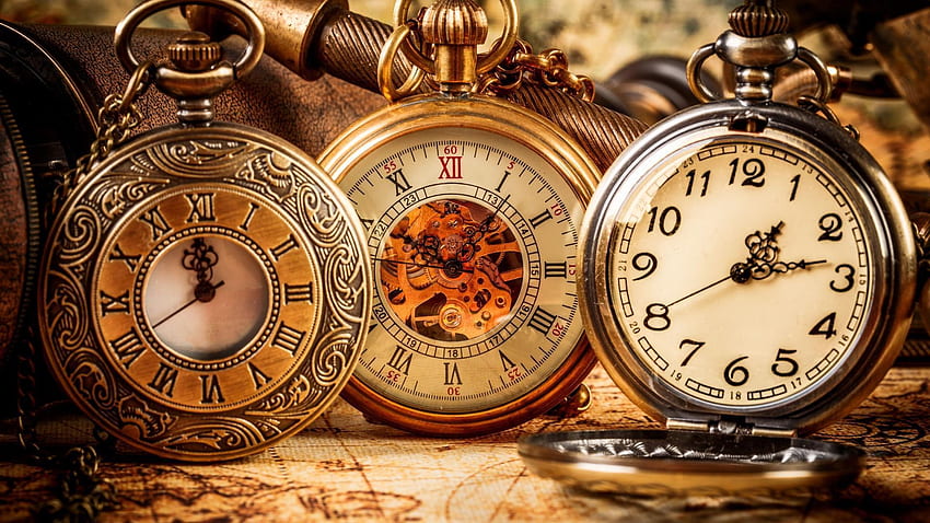 Steampunk. Clock for Android HD wallpaper