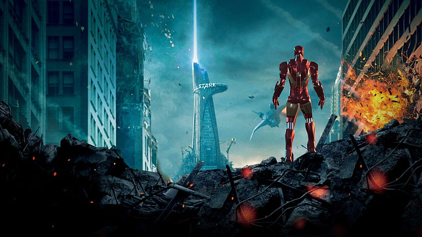 Iron Man Stark Tower Laptop Full, Avengers Tower HD wallpaper