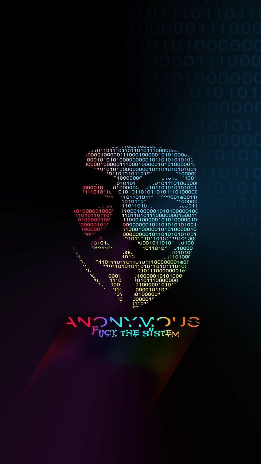 Anonimowy haker Tapeta na telefon HD