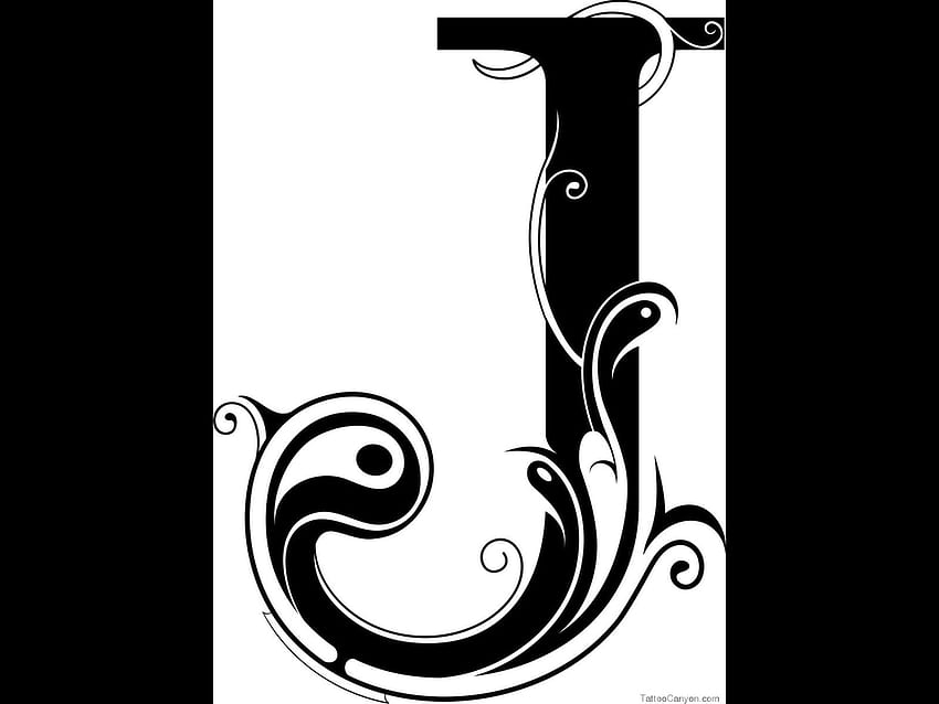 Animal Alphabet Letter J for Jellyfish Water Resistant Temporary Tattoo Set  Fake Body Art Collection - Black - Walmart.com