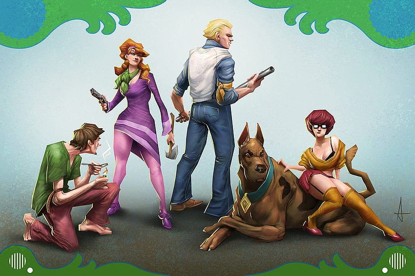 Scooby Doo et le gang :, Scooby Doo Cool Fond d'écran HD