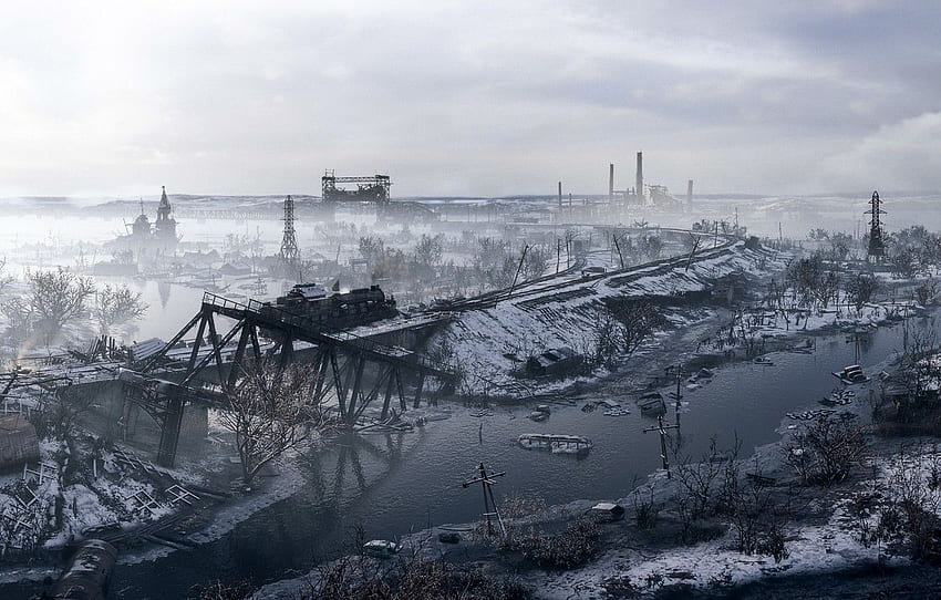 background, the game, Metro: Exodus for HD wallpaper