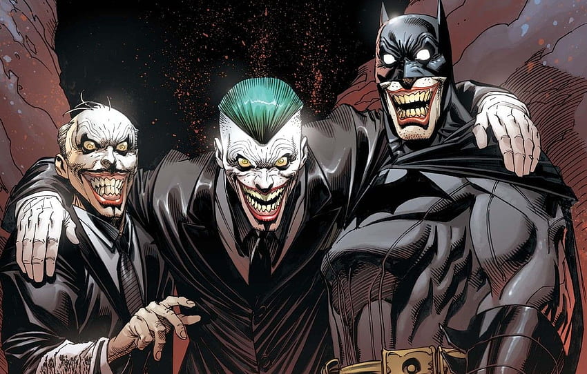 Smile, Joker, Batman, Teeth, Costume, Hero, Mask, Comic, DC Comics Villains HD wallpaper