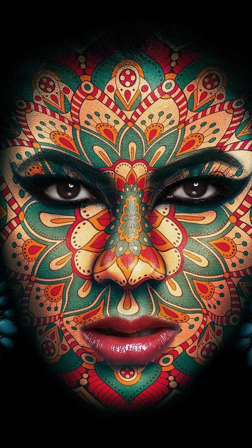 Face tattoo girl HD wallpapers | Pxfuel