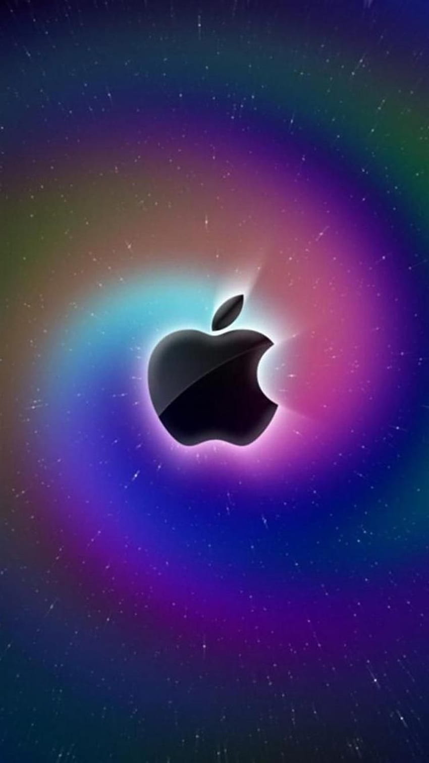 Kolorowa gwiazda Apple iPhone 6 w 2020 r. (śr.). Fond d'écran de pomme, Fond d'écran iphone apple, Fond ecran apple, Broken Apple Logo Tapeta na telefon HD