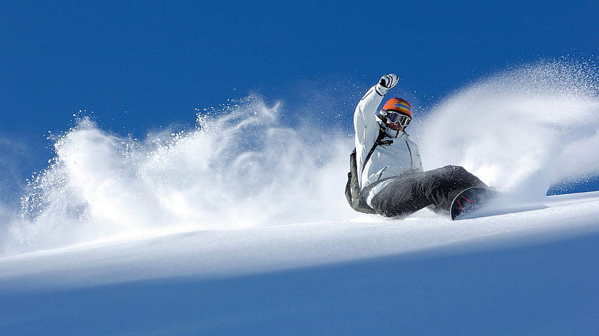 Lo snowboard. Snowboard, sport estremi Sfondo HD
