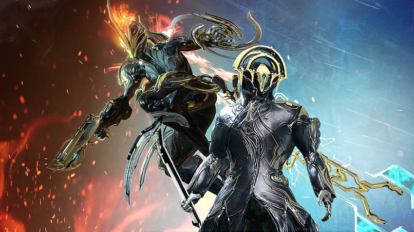 Warframe: Ember and Frost Prime Vault HD тапет