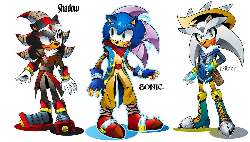 Sonic Shadow Silver Brothers (Page 1), Sonic Shadow and Silver the Hedgehog HD wallpaper