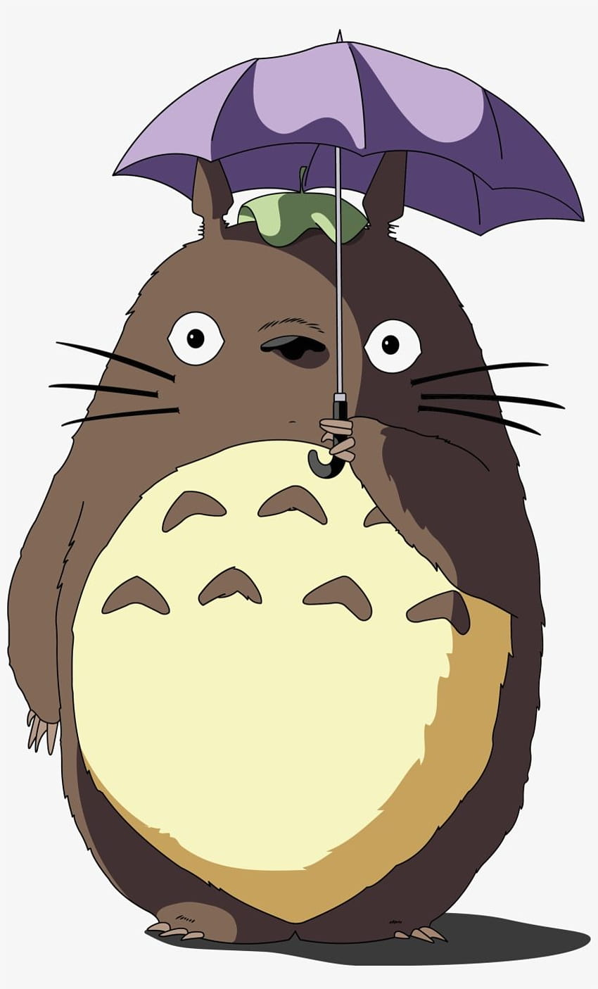 Totoro Clipart, ClipArt, ClipArt in der Clipart-Bibliothek, Totoro Regenschirm HD-Handy-Hintergrundbild