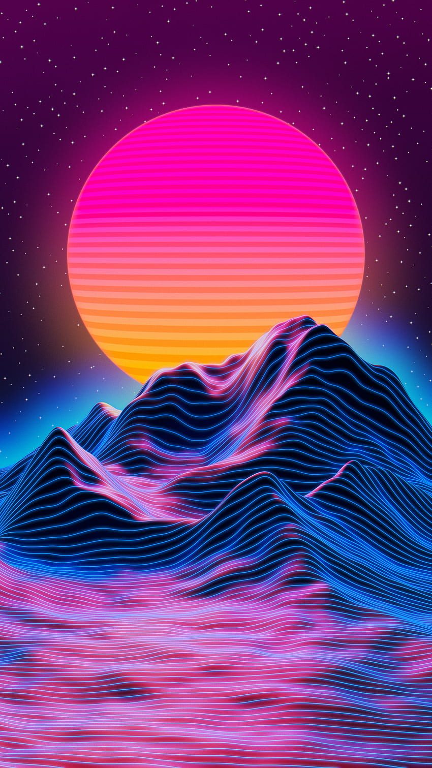 1125x2436 Retro Sunset 8k Iphone XSIphone 10Iphone X HD 4k Wallpapers  Images Backgrounds Photos and Pictures
