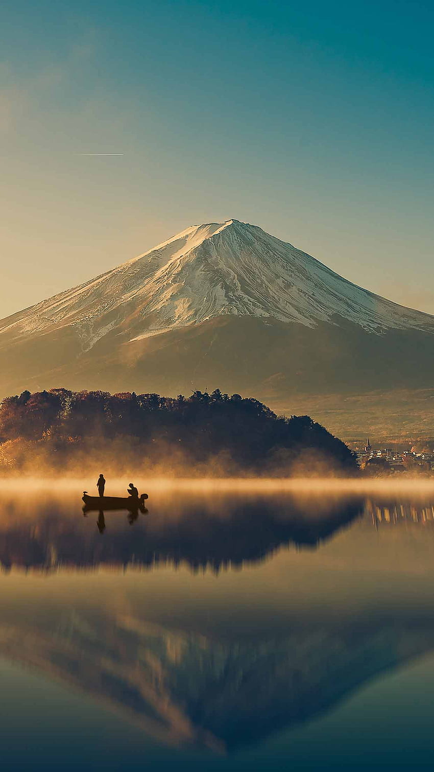 Beste Natur iPhone XS, Berg Fuji HD-Handy-Hintergrundbild