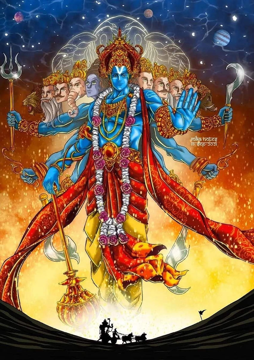 Biswarup de Narayana, artículo religioso, arte fondo de pantalla del teléfono