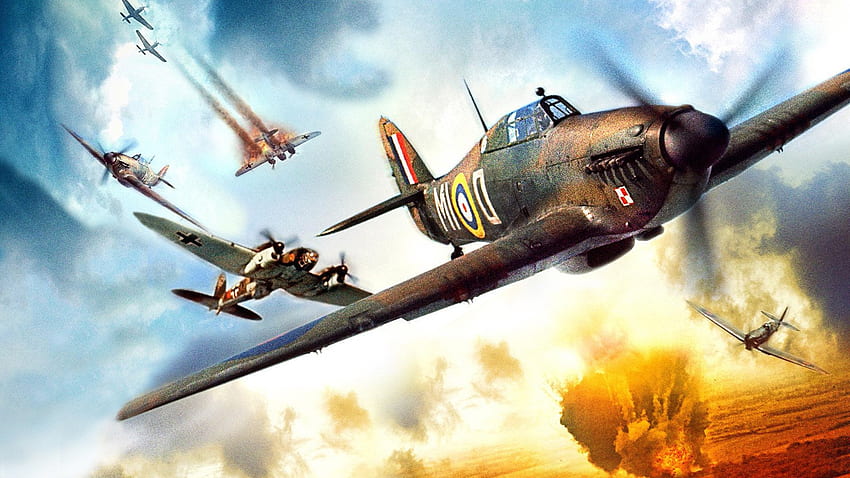 Battle of Britain and Background HD wallpaper